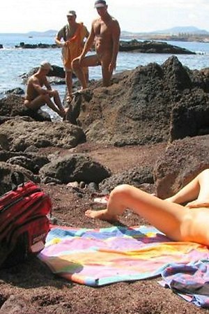 increased nudist sexuality on the nudist beach