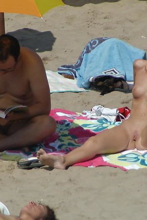 A busty babe at the Biarritz