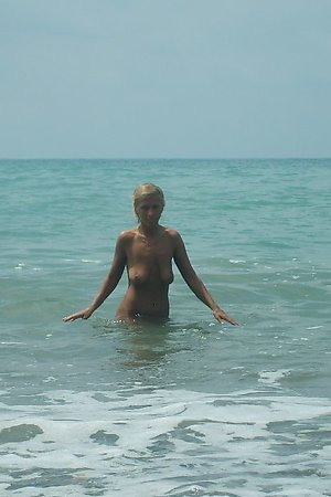 Nude amateurs on beach photography