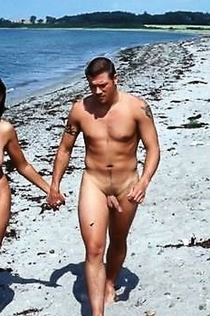 Amateur photos taken from hidden cameras on the nudist beaches