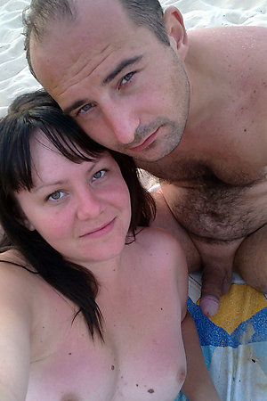 Sexy nudists having fun