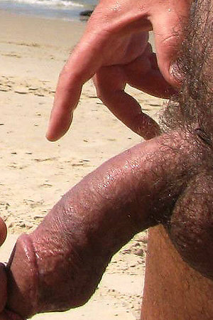 Hidden camera on the nudist beach