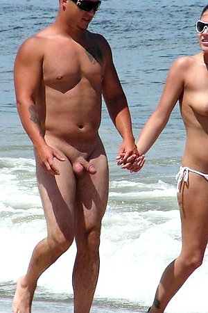 Forbidden photos and videos from nudist beach